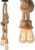 TooLight Retro Hanglamp – E27 – 2 Lichtpunten – Touw