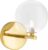 TooLight Wandlamp APP1161-1W – E27 – Glas/Metaal – Goud