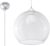 Trend24 Hanglamp Ball – E27 – Transparant