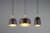 TRIO CHIRAZ Hanglamp – Zwart goud