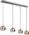 Trio Fletcher – Hanglamp – Nikkel