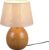 Trio Luxor – Tafellamp – Beige;Bruin