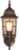 TRIO VOLTURNO – Wandlamp – Antieke roest – excl. 1x E27 4W – Buitenverlichting – IP23