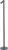 Tubo Accu leeslamp 1 lichts antraciet 120cm Hoog – Modern – Sompex