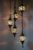 Turkse Lamp – Hanglamp – Mozaïek Lamp – Marokkaanse Lamp – Oosters Lamp – ZENIQUE – Authentiek – Handgemaakt – Kroonluchter – Multicolour mix- 5 bollen