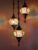 Turkse Lamp – Hanglamp – Mozaïek Lamp – Marokkaanse Lamp – Oosters Lamp – ZENIQUE – Authentiek – Handgemaakt – Kroonluchter – Multicolour ster – 3 bollen