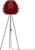 Umage Aluvia Medium vloerlamp ruby red – met tripod zwart – Ø 59 cm