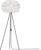 Umage Eos Medium vloerlamp white – met tripod zwart – Ø 45 cm