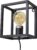 Urban Interiors Frame Wandlamp Zwart – Metalen frame – 18x20x13