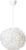 VINDKAST Witte Hanglamp, Decoratieve Lamp 50 cm IKEA