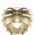 VITA Silvia Hanglamp – Brushed Brass – incl. Wit Koord