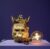 Wandlamp – Gorilla – Aap – King Kong – Goud – Gold – Dierenlamp – Tafellamp