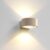 Wandlamp Hudson Champagne – Ø11cm – LED 2x4W 2700K 2x360lm – IP54 > wandlamp binnen champagne | wandlamp champagne | muurlamp champagne | led lamp champagne | sfeer lamp…