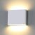 Wandlamp – Set van 2 – Wandlamp Binnen – Wandlamp Buiten – Lampen – Terrasverlichting – Wit