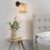 Wandlamp Southend E14 zwart en beige