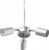 WhyLed TRIX pendent set chrome 230V E27 3x42W