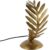 Ylumen – Tafellamp Palm 1 blad H 24 cm goud bruin