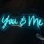 You & Me – NEON Verlichting – Neon Licht – GoodMoodLights – Led verlichting – Sfeerverlichting – Wandlamd – Hanglamp – Neon Lamp – HANGMODEL – Neon Sign
