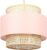 YUMURI – Hanglamp – Roze/ Natuurlijk – Polyester