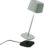 Zafferano Ofelia Tafellamp – Oplaadbare Buitenlamp Sage – Spatwaterdicht (IP65) – Bureaulamp Snoerloos – Dimbare LED Lamp – Draadloos Oplaadstation – Terraslamp – USB Oplaadbaar…